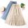 Ladies Sweet and Temperament Skirt Bubble Embroidery Skirt